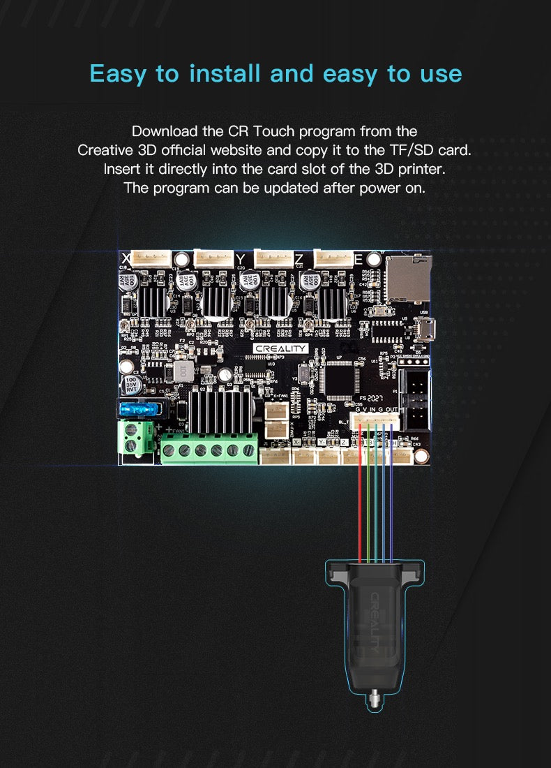 Creality Ender CR Touch Auto Bed Leveling Sensor Kit für Ender 3/Ender 3 V2/Pro