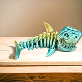 Flexibler Knochen Hai - Natürliches Spielzeug aus nachhaltigem 3D-Druck