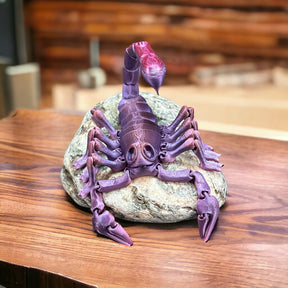 Flexibler Skorpion - Natürliches Spielzeug aus nachhaltigem 3D-Druck
