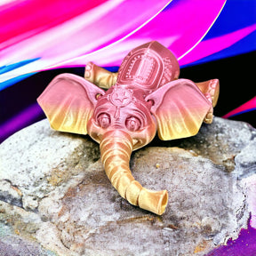 Flexibler Zirkus Elefant - Natürliches Spielzeug aus nachhaltigem 3D-Druck