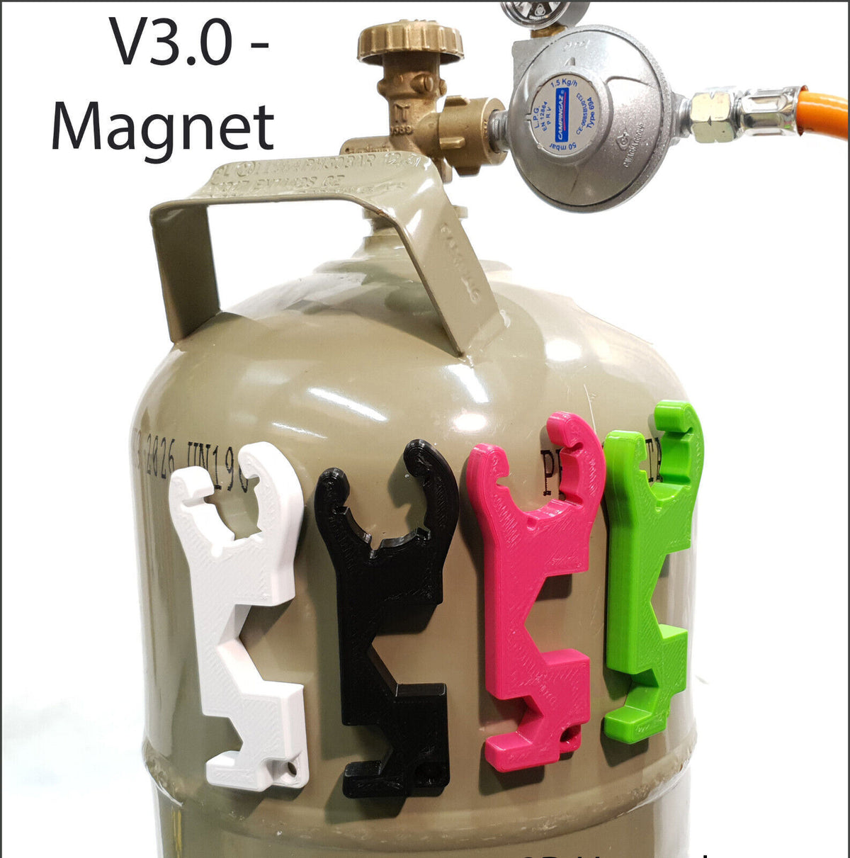 Gasflaschen Schlüssel | 3D Druck | Gasreglerschlüssel  Camping, Wohnmobil, Grill, in verschiedenen Farben